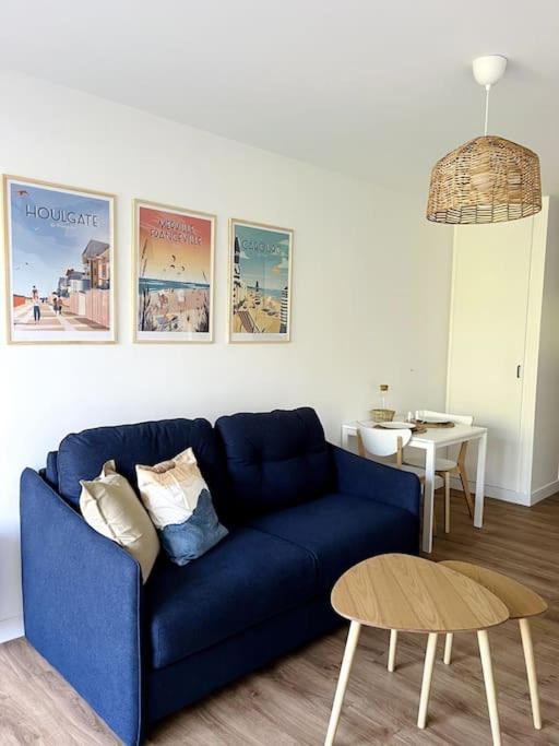 Apartamento Le Garden - Studio Refait A Neuf Proche Mer Et Commerces Cabourg Exterior foto